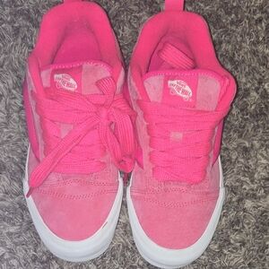 Vans Hot Pink Skate Shoes